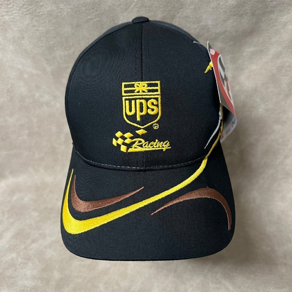 UPS 88 Chase Authentic Nascar Robert Yates Racing Cap Hat Brown Adjustable